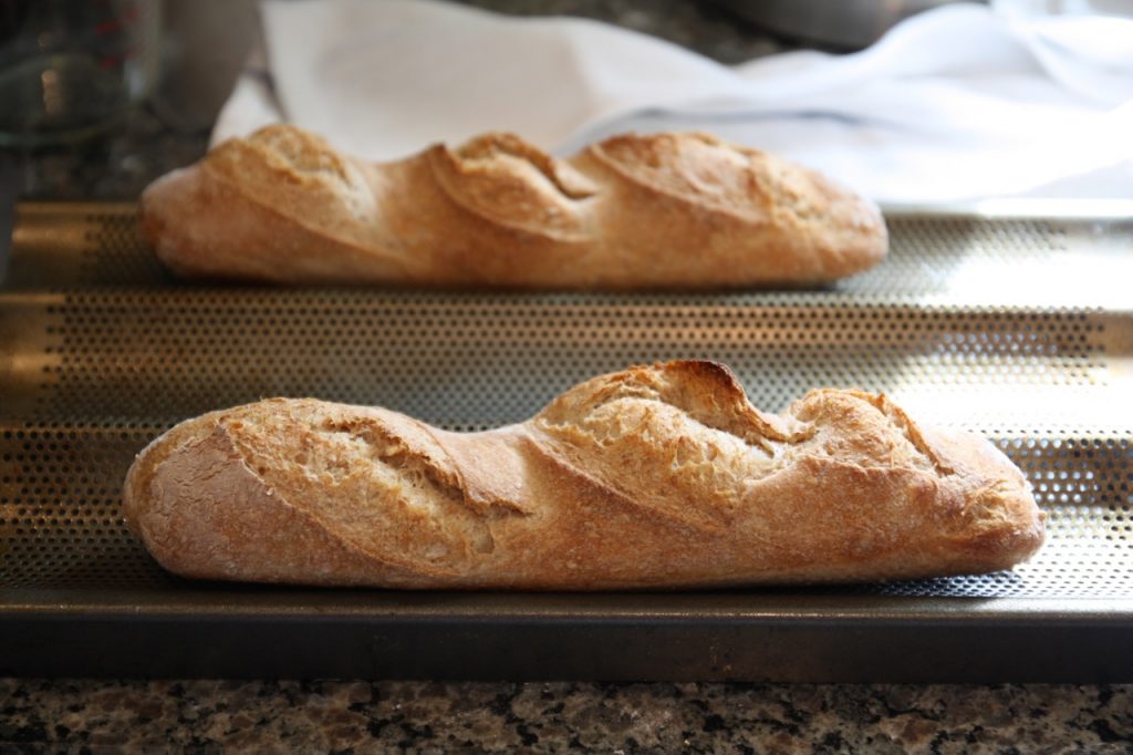 33 Whole Wheat Sourdough Baguettes // On The Rise
